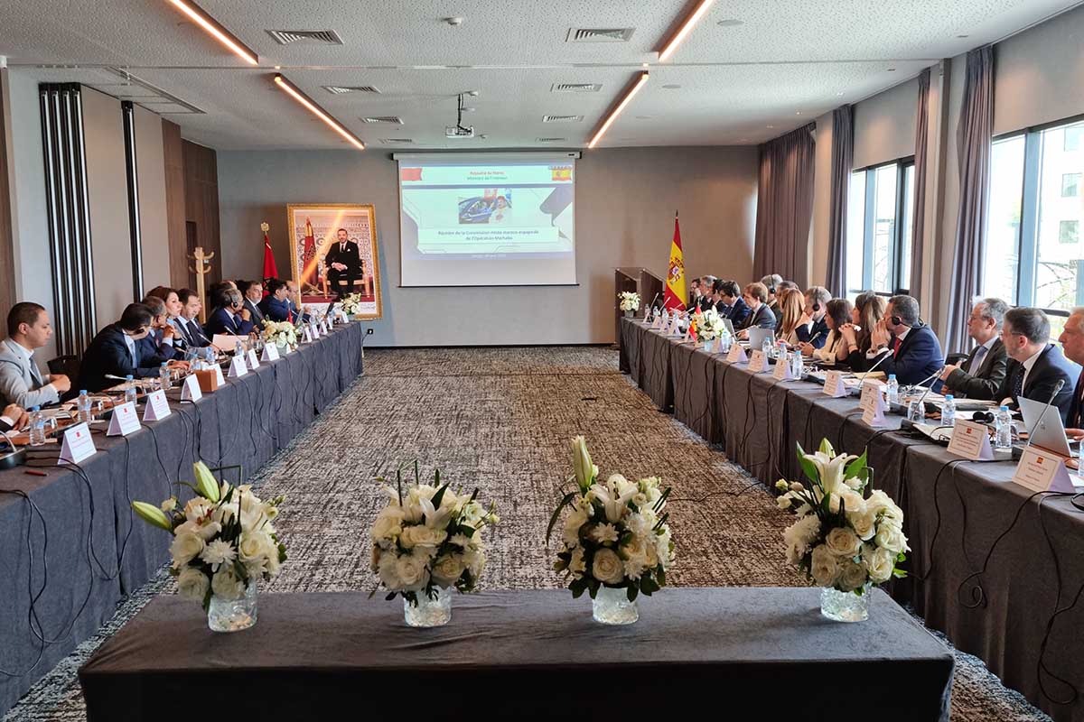 Momento de la reunión.
